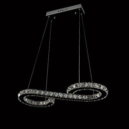 Modello Lampada a sospensione Lampade moderne in cristallo Illuminazione Lussuose lampade da soffitto