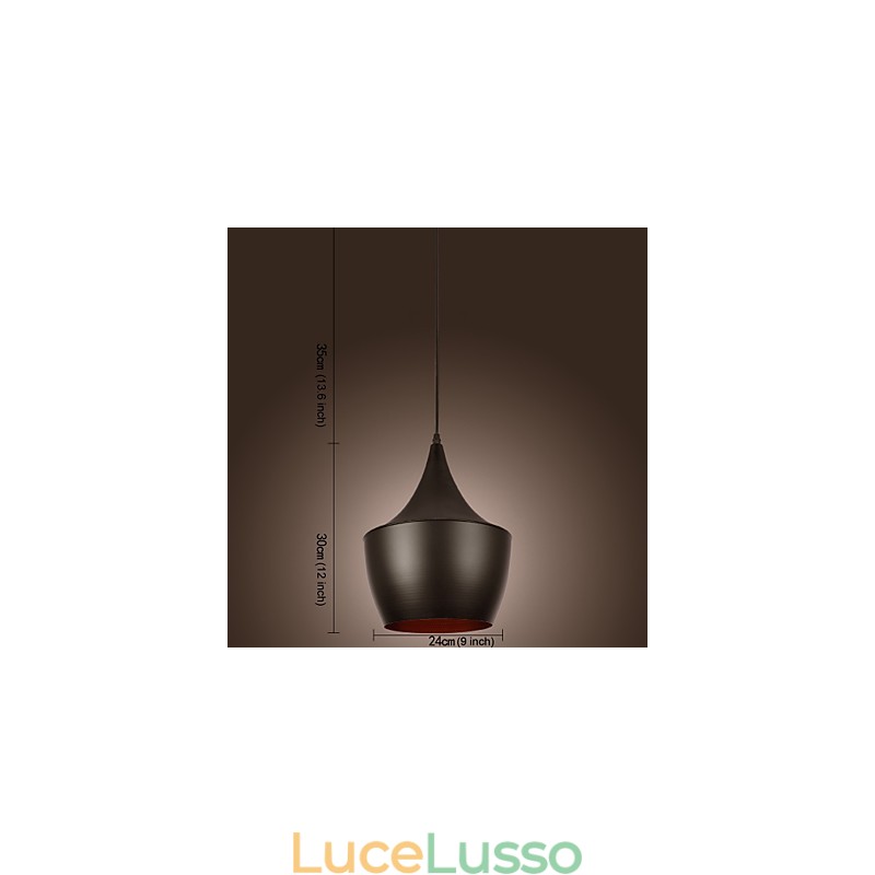Lampada a sospensione moderna contemporanea in stile retrò mini