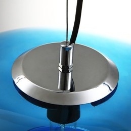 Lampada a sospensione Design moderno Vetro blu Lampadina inclusa