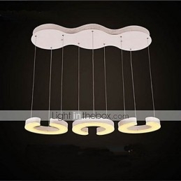 Lampadario in acrilico tipo C tre