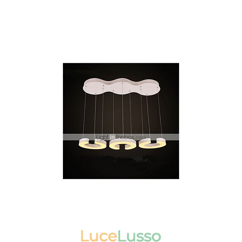 Lampadario in acrilico tipo C tre