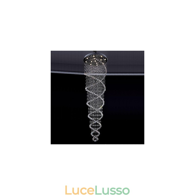 Moderno Contemporaneo Tradizionale Classico Rustico Lodge Vintage Country Island Cristallo Metallo Elettroplaccato Lampada a Sospensione