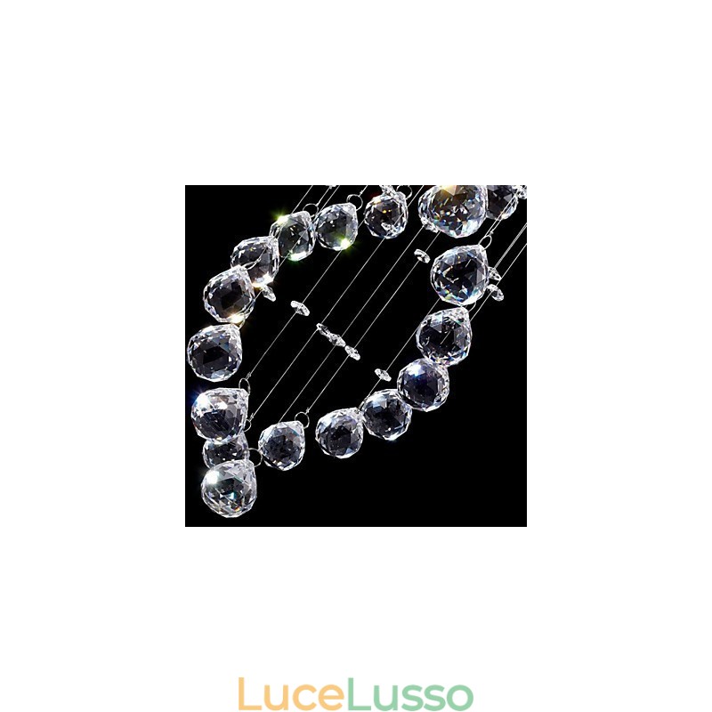 Moderno Contemporaneo Tradizionale Classico Rustico Lodge Vintage Country Island Cristallo Metallo Elettroplaccato Lampada a Sospensione