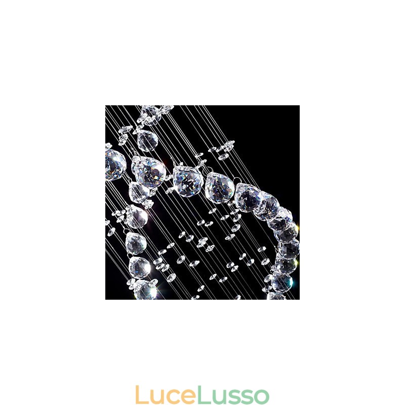 Moderno Contemporaneo Tradizionale Classico Rustico Lodge Vintage Country Island Cristallo Metallo Elettroplaccato Lampada a Sospensione