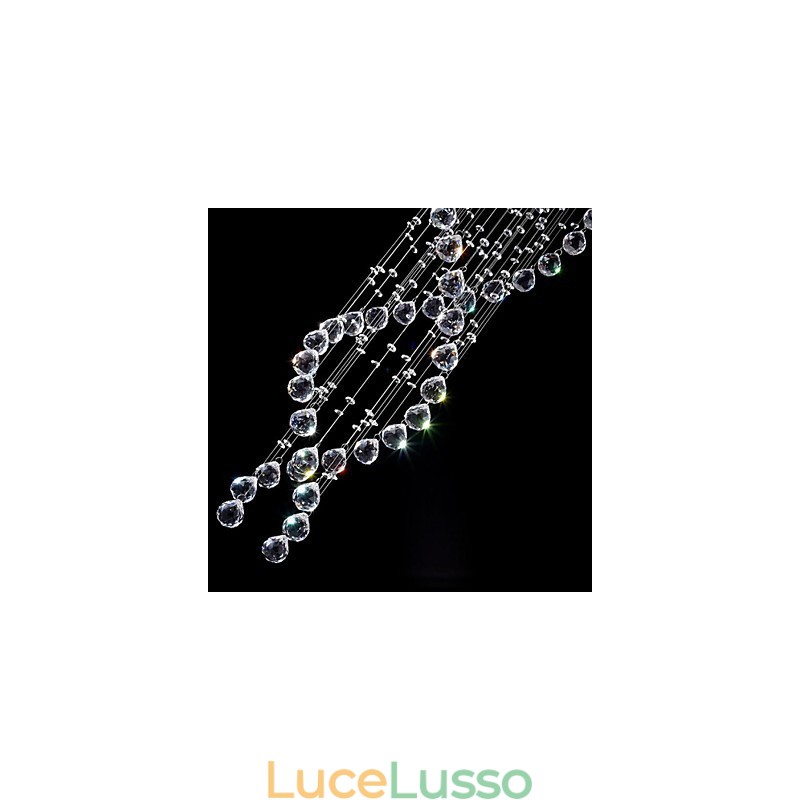 Moderno Contemporaneo Tradizionale Classico Rustico Lodge Vintage Country Island Cristallo Metallo Elettroplaccato Lampada a Sospensione