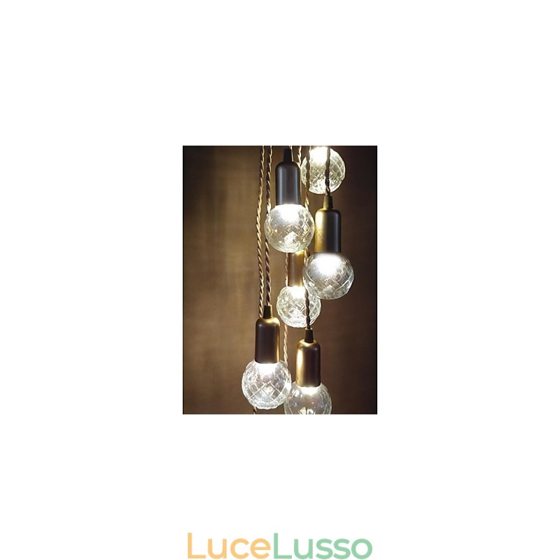 Tradizionale Classico Rustico Lodge Vintage Retro Lanterna Tamburo Paese Globo Mini Stile Dipinto Vetro Lampada a Sospensione