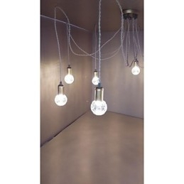 Tradizionale Classico Rustico Lodge Vintage Retro Lanterna Tamburo Paese Globo Mini Stile Dipinto Vetro Lampada a Sospensione