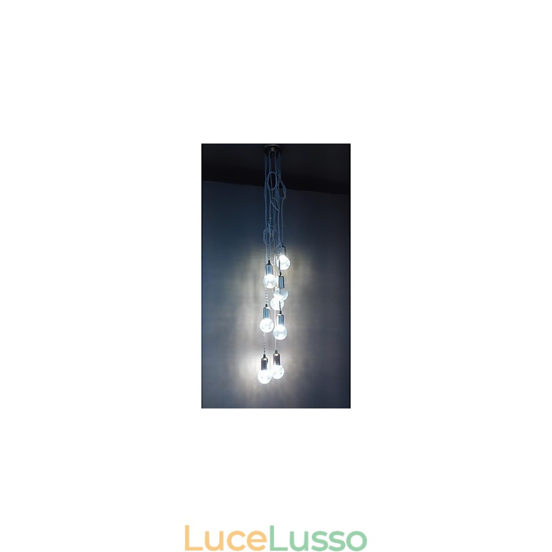 Tradizionale Classico Rustico Lodge Vintage Retro Lanterna Tamburo Paese Globo Mini Stile Dipinto Vetro Lampada a Sospensione