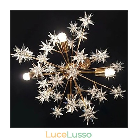 Creative Spark Sfera in ferro battuto Stelle Droplight Atmosphere Creative Spark Sfera in ferro battuto Stelle Droplight Atmosphere