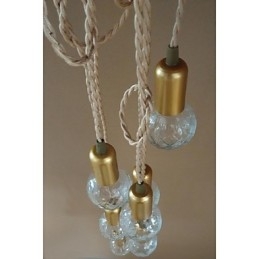 Tradizionale Classico Rustico Lodge Vintage Retro Lanterna Tamburo Paese Globo Mini Stile Dipinto Vetro Lampada a Sospensione