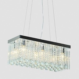 Lampadario di cristallo moderno e contemporaneo