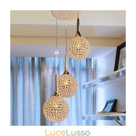 Piatto moderno per lampadario in cristallo Piatto moderno per lampadario in cristallo