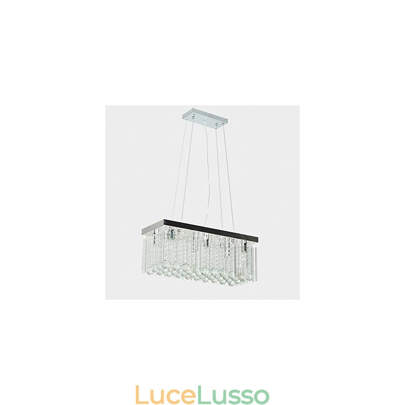 Lampadario di cristallo moderno e contemporaneo