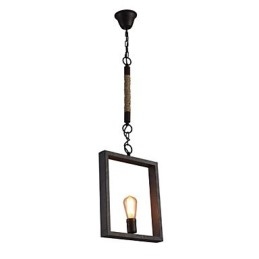 Pendente Rustico Lodge Vintage Retro Pranzo Shopping Negozio Metallo