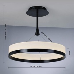 Moderno Contemporaneo Altri Lampada a Sospensione in Metallo