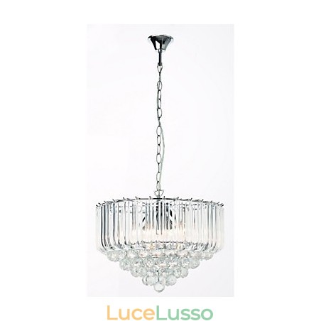 Lampadario moderno in stile cristallo acrilico 5 luci Lampadario moderno in stile cristallo acrilico 5 luci