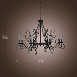 Tradizionale Classico Candela Stile Altri Lampadario