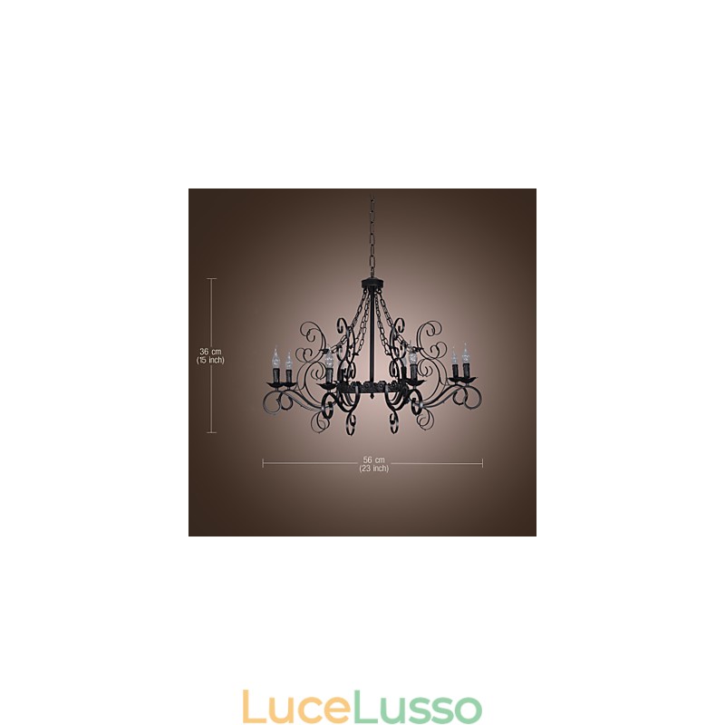 Tradizionale Classico Candela Stile Altri Lampadario