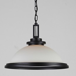 Lampade a sospensione Rustic Lodge Metallo Verniciato Nero