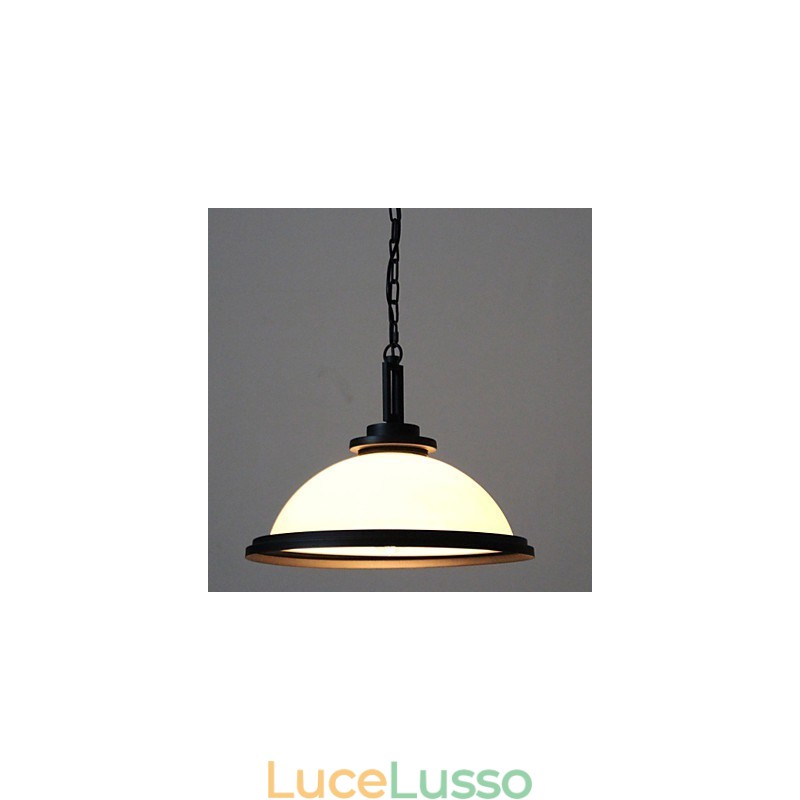 Lampade a sospensione Rustic Lodge Metallo Verniciato Nero