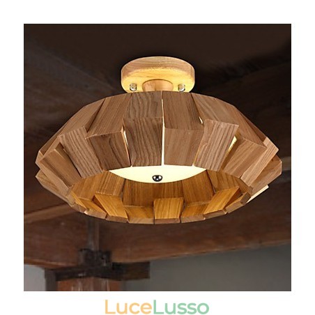 Moderno Contemporaneo Country Mini Stile Altri Legno Bambù Lampada a sospensione Moderno Contemporaneo Country Mini Stile Altri Legno Bambù Lampada a sospensione