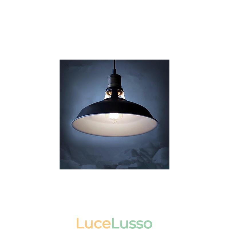 Lampadario in ferro battuto vintage americano con finestra artistica