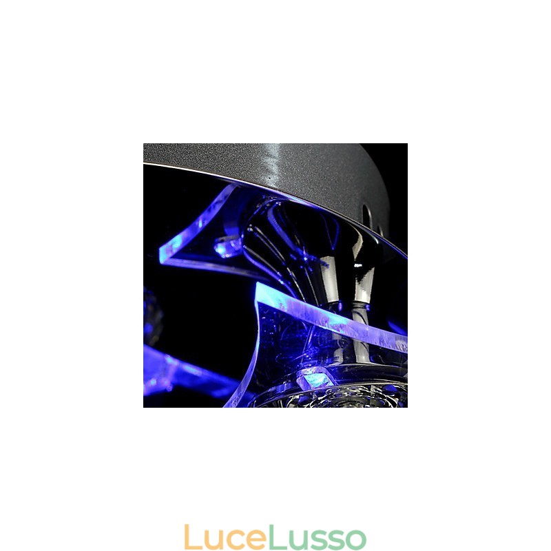 Lampadario moderno in cristallo Living 3 luci