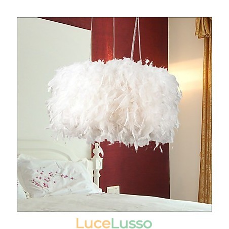 Lampadario moderno con piume di moda Dia di vendita calda Lampadario moderno con piume di moda Dia di vendita calda