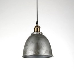 1 Luci Lampade a sospensione Stile antico vintage Stile industriale Ferro Metalli Luce a goccia
