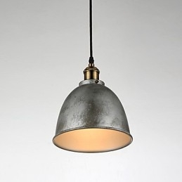 1 Luci Lampade a sospensione Stile antico vintage Stile industriale Ferro Metalli Luce a goccia