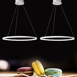 Lampada a sospensione Design moderno Anello di alta qualità