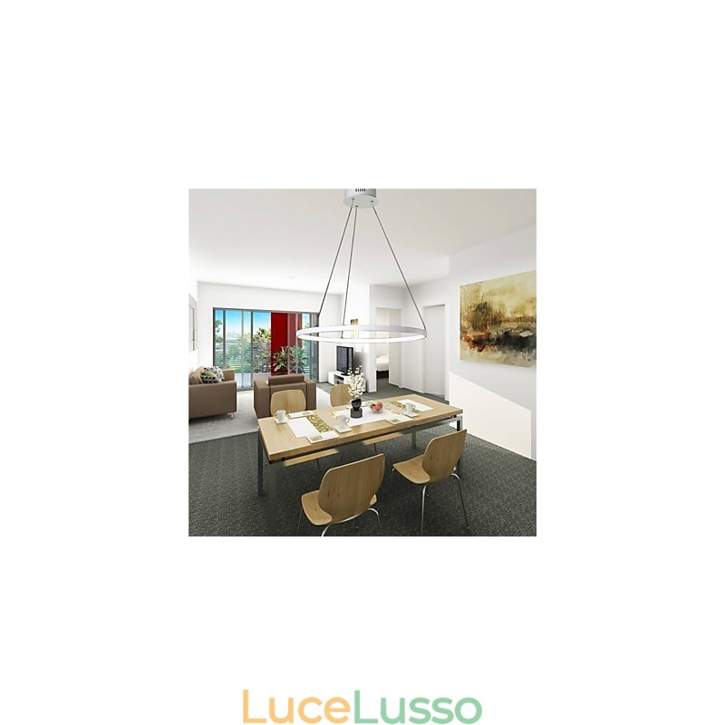 Lampada a sospensione Design moderno Anello di alta qualità