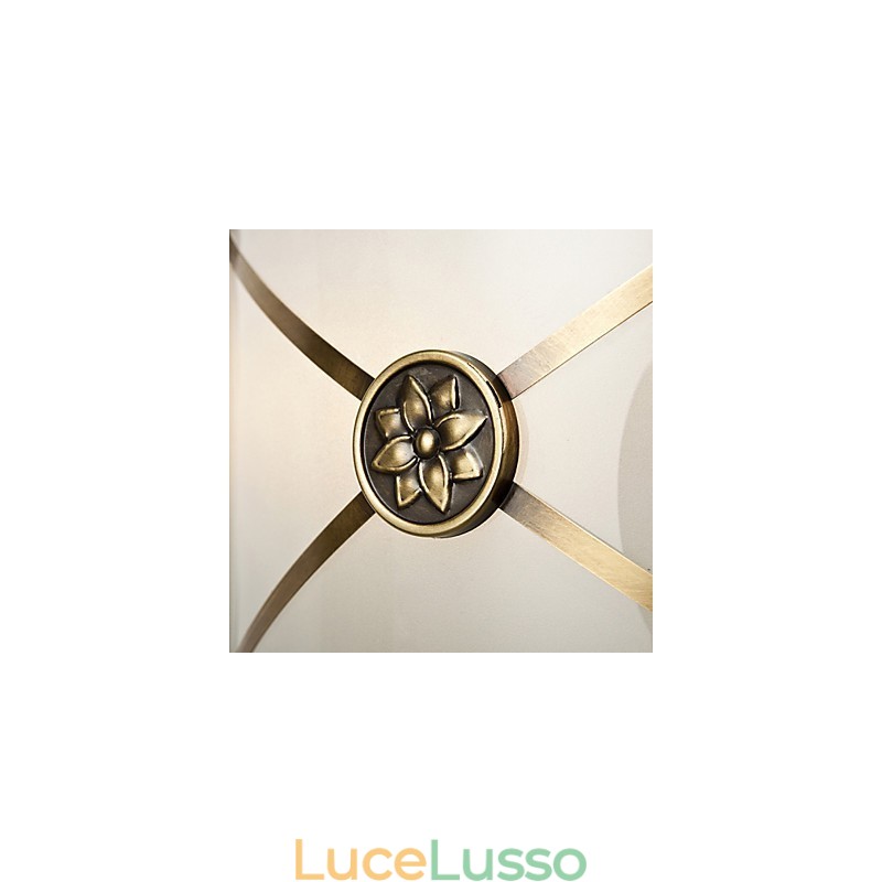 Lampada da soffitto moderna e contemporanea in rame con design decorativo