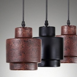 Lampada a sospensione in ceramica vintage Edison, illuminazione industriale, illuminazione a sospensione per la casa