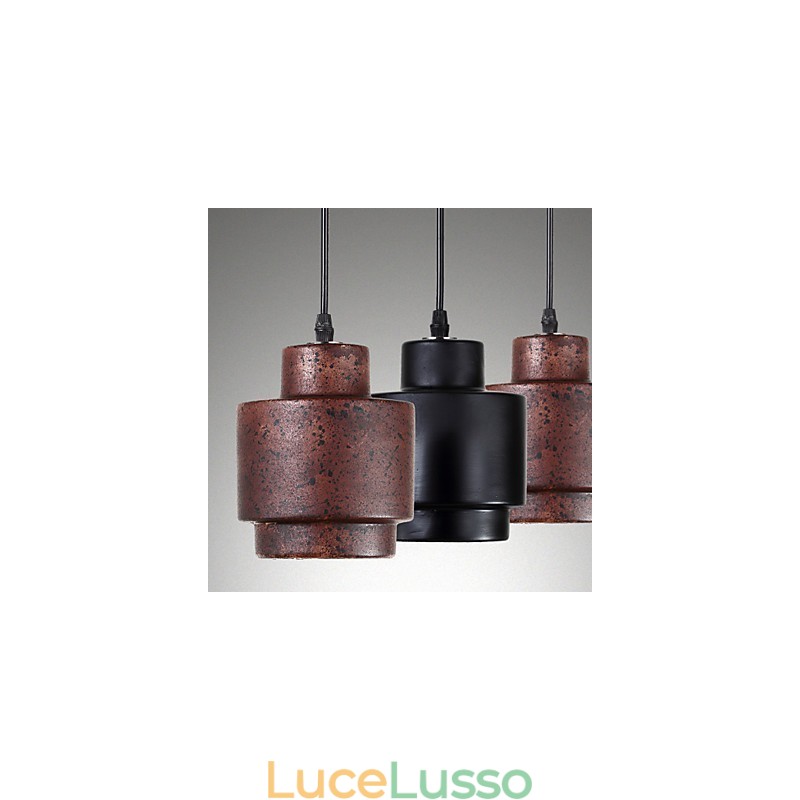 Lampada a sospensione in ceramica vintage Edison, illuminazione industriale, illuminazione a sospensione per la casa