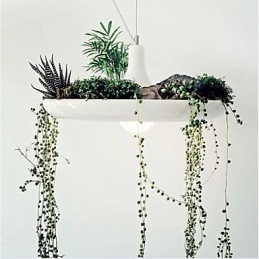 Lampada da terra in alluminio nordico creativo con contratto e lanterne per giardino senza terra