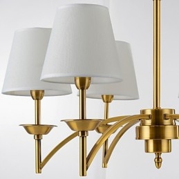 Lampada a sospensione decorativa moderna e contemporanea in bianco puro, design familiare