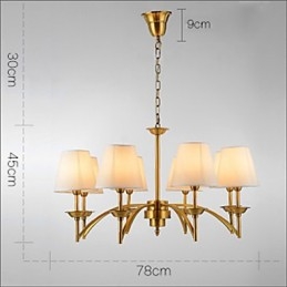 Lampada a sospensione decorativa moderna e contemporanea in bianco puro, design familiare