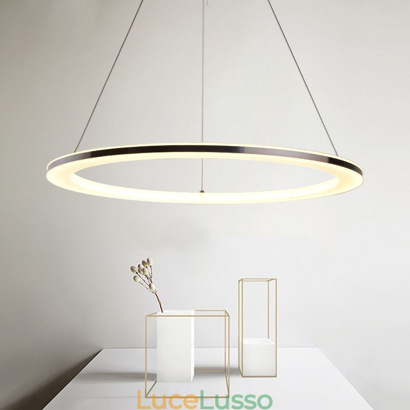 Lampade a sospensione moderne e contemporanee, soggiorno, sala da pranzo, bambini, metallo, telecomando