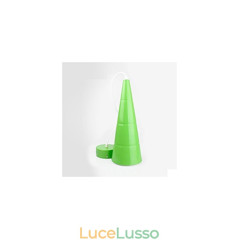 Lampada a sospensione moderna e contemporanea in metallo con globo dipinto