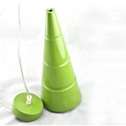 Lampada a sospensione moderna e contemporanea in metallo con globo dipinto