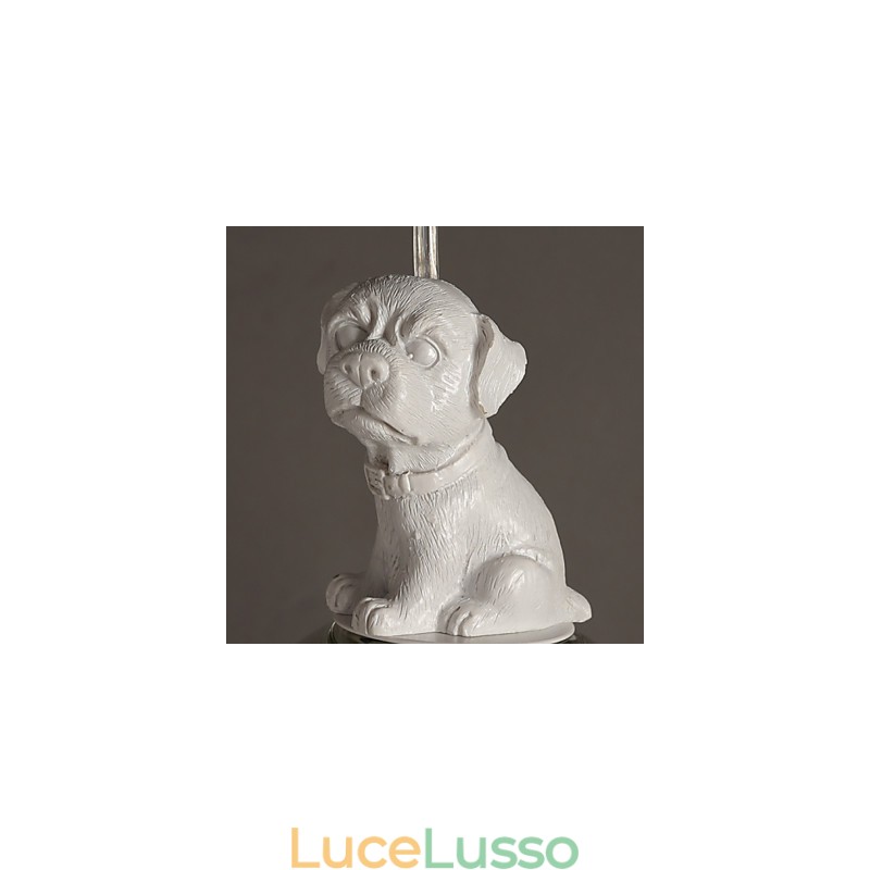 Lampada a goccia piccola creativa con individualità in vetro rurale Taipei, cane dei cartoni animati