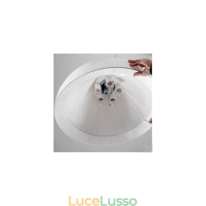 Lampada in tessuto nordico