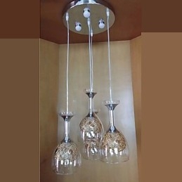 Lampade a sospensione moderne contemporanee in vetro