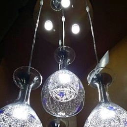 Lampade a sospensione moderne contemporanee in vetro
