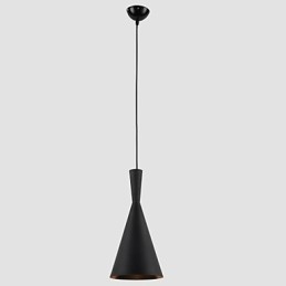 Lampada a sospensione in metallo con verniciatura in stile mini classico tradizionale