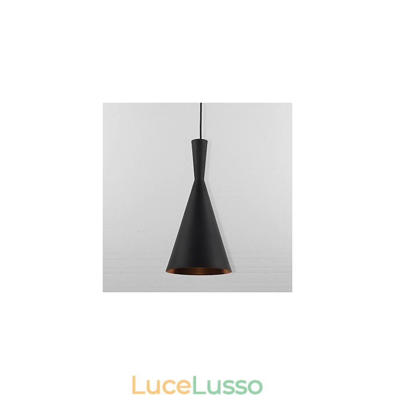 Lampada a sospensione in metallo con verniciatura in stile mini classico tradizionale