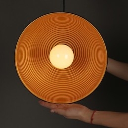 Lampada creativa rotonda camino goccia luce ferro battuto carattere pasti lampadario nero e bianco