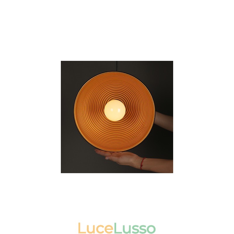 Lampada creativa rotonda camino goccia luce ferro battuto carattere pasti lampadario nero e bianco