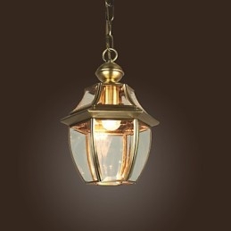 Lanterna classica tradizionale Mini stile lampadario elettrolitico